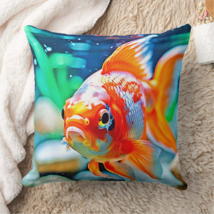 Elegante aquarium huisdier vis kussen