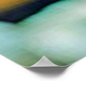 Elegante aquarium huisdier vis poster (Hoek)