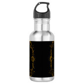 Elegante Arabische en Engelse naam Waterfles (Voorkant)