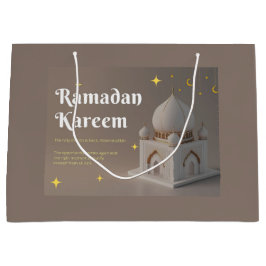 Elegante Arabische kalligrafie Ramadan-wensen Groot Cadeauzakje