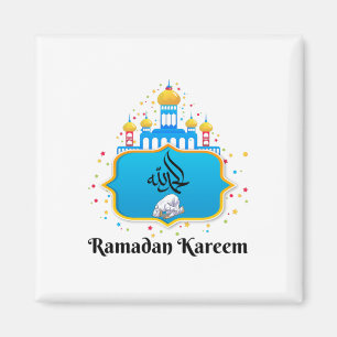 Elegante Arabische kalligrafie Ramadan-wensen Magneet