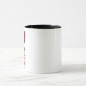 Elegante Arabische moeder Mok - Rode roos Moederda (Midden)