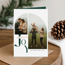 Elegante Archiefamiliefoto Kerstkaart Vouwkaart 