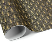 Elegante art deco: Abstract Cadeaupapier (Rol Hoek)