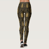 Elegante art deco: Abstract Leggings (Achterkant)