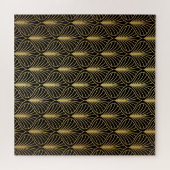 Elegante art deco:  Abstract Legpuzzel (Horizontaal)