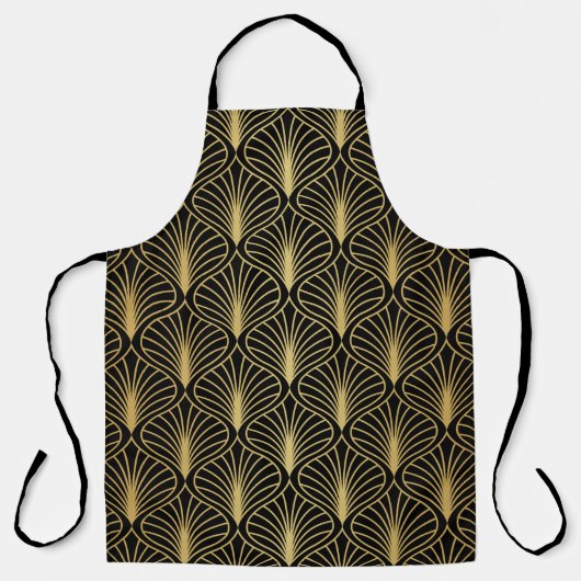 Elegante art deco: Abstract Schort (Voorkant)