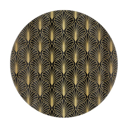 Elegante art deco:  Abstract Snijplank (Voorkant)