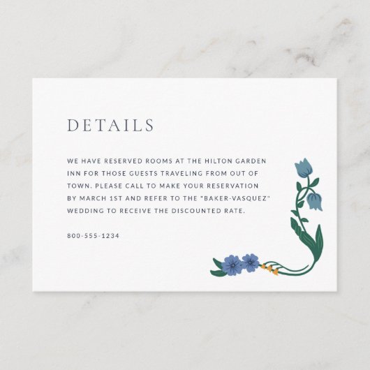 Elegante Art Deco Accommodaties Behuizing Kaart (Voorkant)