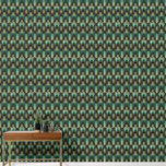 elegante art Deco betegeld patroon Wallpaper Behang<br><div class="desc">elegante art Deco betegeld patroon Wallpaper</div>