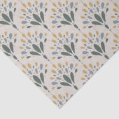 Elegante Art Deco Bloemmotief Tissuepapier (Detail)