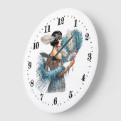 Elegante Art Deco dame Grote Klok (Hoek)