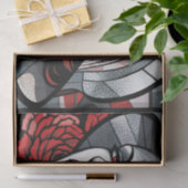 Elegante art deco dame tissuepapier (Geschenk)