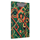 Elegante art deco geometrische klembord (Rechts)
