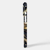 Elegante Art Deco Gold Mandala Case-Mate iPhone Case (Achterkant / Links)