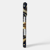 Elegante Art Deco Gold Mandala Case-Mate iPhone Case (Achterkant / Rechts)