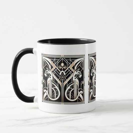 Elegante Art Deco kat Mok (Links)