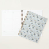 Elegante Art Deco katten - Lichtgrijs Planner (Display)