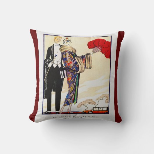 Elegante  art deco kussen (Voorkant)