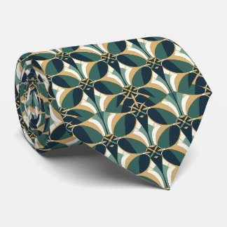 Elegante art deco patroon betegeld stropdas