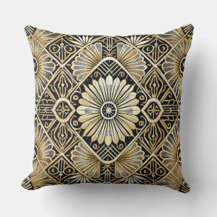 Elegante Art Deco patroonontwerp Kussen