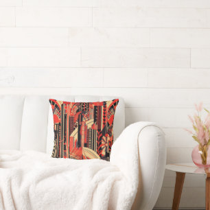 Elegante art deco stijl kussen