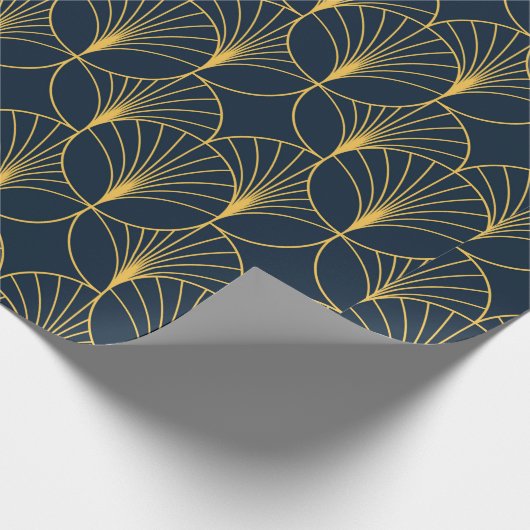  elegante Art Deco-stijl naadloos patroon wi Cadeaupapier (Hoek)