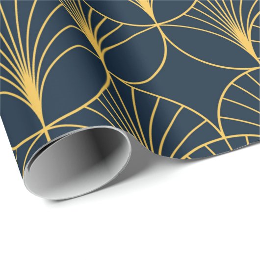  elegante Art Deco-stijl naadloos patroon wi Cadeaupapier (Rol Hoek)