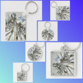 Elegante Art Deco  Strass Glam Sleutelhanger