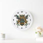 Elegante art deco uil grote klok (Huis)