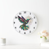 Elegante art deco vogel grote klok (Huis)