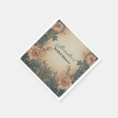 Elegante Art Nouveau boog bruidssalon Servet (Hoek)