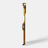 Elegante Art Nouveau Glas in lood Flower Case-Mate iPhone Case (Achterkant / Rechts)