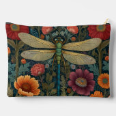 Elegante art nouveau herfst bloem libel etui (Achterkant)