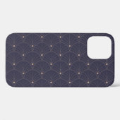 Elegante art nouveau, minimalistisch patroon. Case-Mate iPhone case (Achterkant (horizontaal))