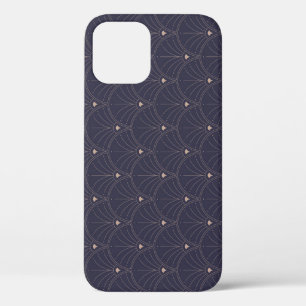 Elegante art nouveau, minimalistisch patroon. Case-Mate iPhone case