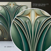 Elegante Art Nouveau Tegeltje