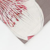 Elegante Aziatische Cherry Blossom Oriental Fleece Deken (Hoek)