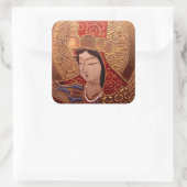 Elegante Aziatische Vrouw Sticker (Tas)