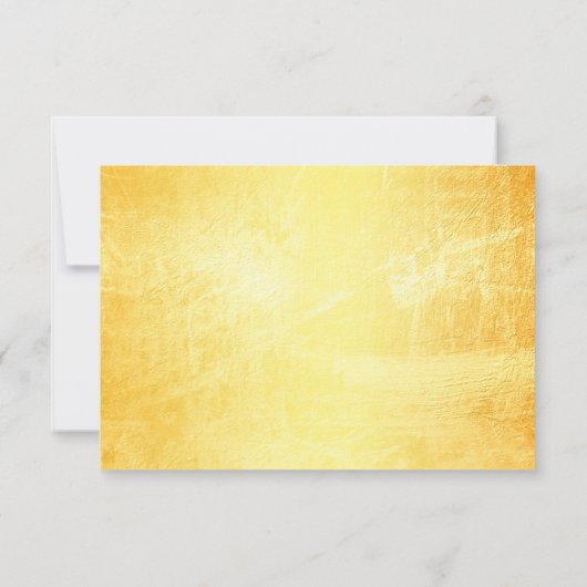 Elegante Aziatische Witte Olifanten Trouw RSVP Kaa Kaart (Achterkant)