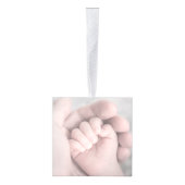 Elegante Baby aangepaste familienaam Fotoportret Decoratie (Rechts)