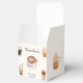 Elegante Baby is het brouwen van koffie baby showe Bedankdoosjes (Geopend)