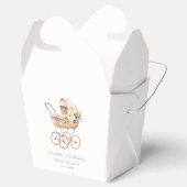 Elegante  Baby koetswerkdouche Bedankdoosjes (Geopend)