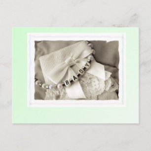 Elegante Baby merchandise Briefkaart