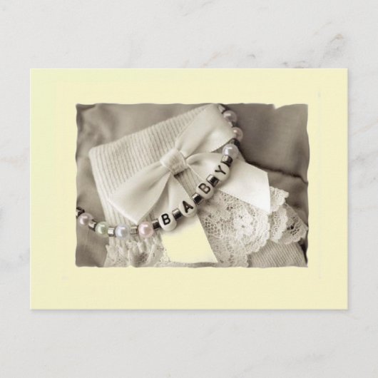 Elegante Baby merchandise Briefkaart (Voorkant)