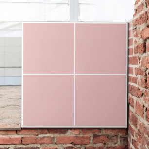 Elegante Baby Roze Geruit Modern & Minimalistisch Tegeltje