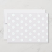 Elegante Baby Shower Bedankt (Achterkant)