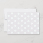 Elegante Baby Shower Bedankt (Achterkant)