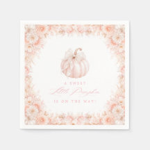 Elegante Baby Shower met Pompoenboogje