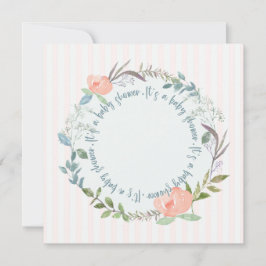 Elegante Baby shower Uitnodiging Sjabloon